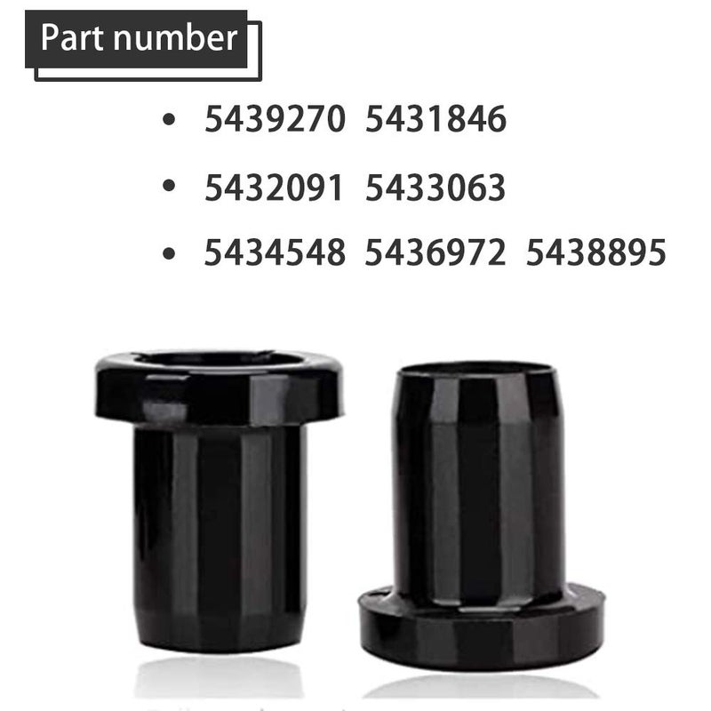 Tutor Auto 24pcs A Arm Short Bushing Kit Replacement for Polaris Ranger 400 500 700 800 900, Sportsman 300 400 450 500 570 600 700 800, Replace 5439270, 5431846, 5432091 - Image 2